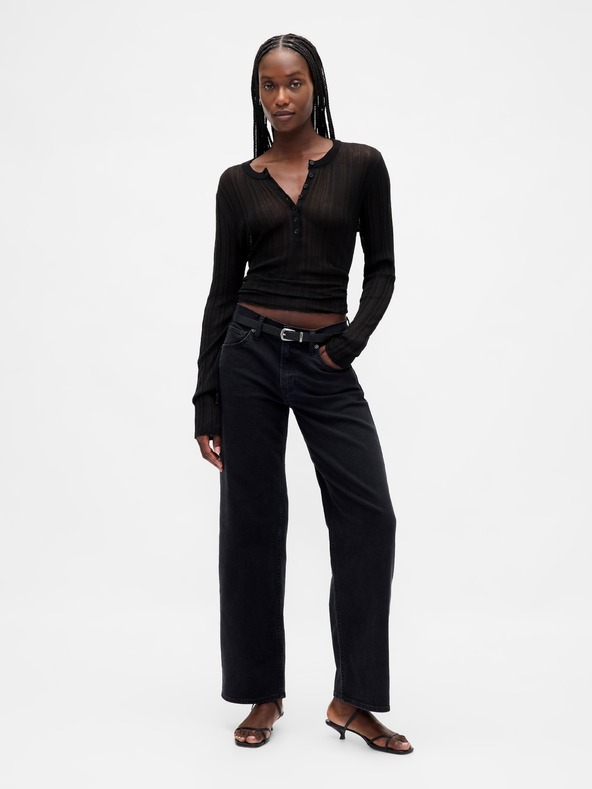 GAP Damen Jeans Low Rise 90er Loose GAP