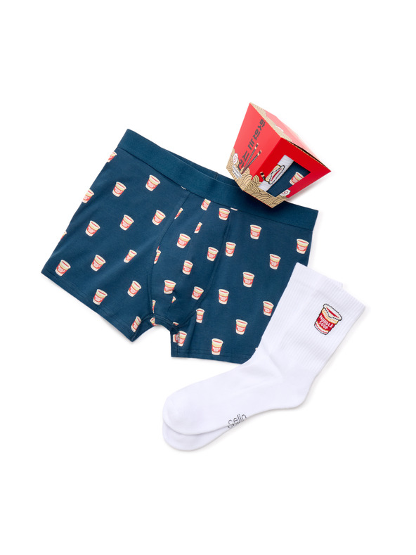 Celio Geschenkbox Unterwäsche Nudeln