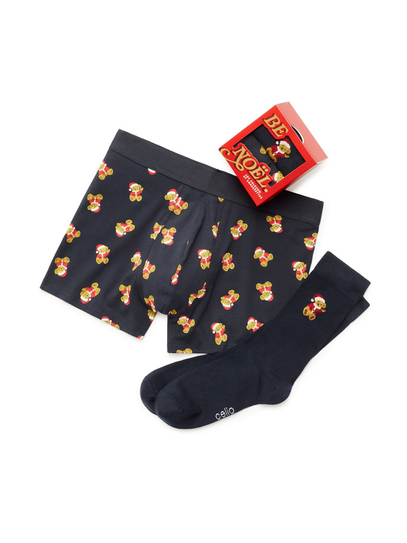 Celio Geschenkbox Unterwäsche Teddy