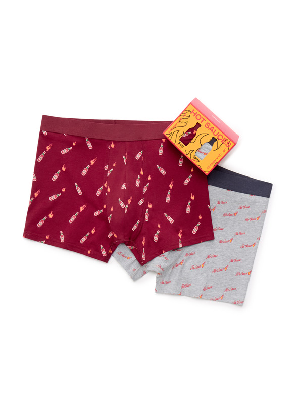 Celio Geschenkbox Boxershorts Hot Sauce