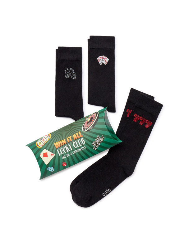 Celio Weihnachtsverpackung Socken Casino