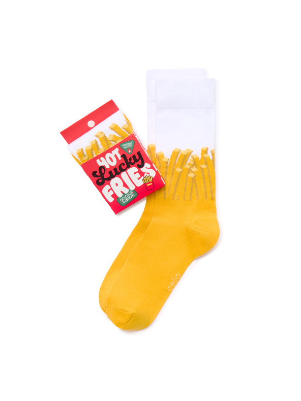 Celio Weihnachtsverpackung Socken Pommes