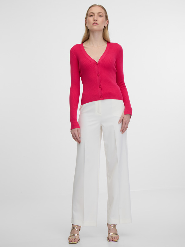 Orsay Dunkelrosa Damen Strickjacke ORSAY