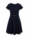 Orsay Dunkelblaues Damenkleid mit Gürtel ORSAY