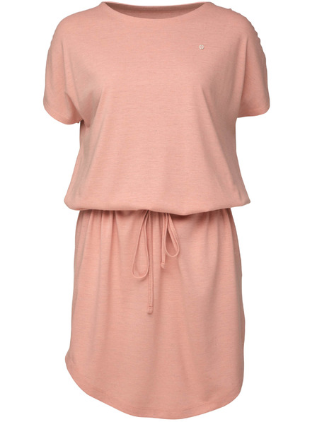 Loap Rosa Damenkleid LOAP BUGATELA