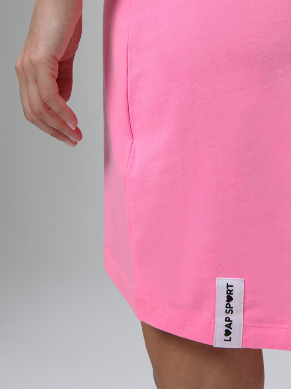 Loap Rosa Damen-Kleid LOAP ABMAJKA