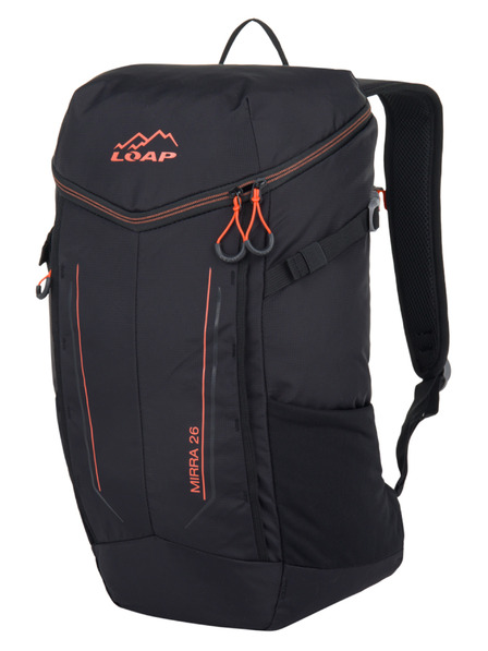 Loap Orange-schwarzer Outdoor-Rucksack LOAP MIRRA 26 l