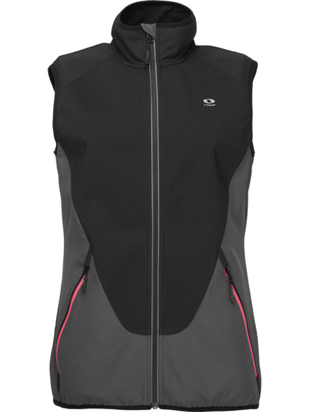 Loap Schwarz-graue Damenweste LOAP URLANDA