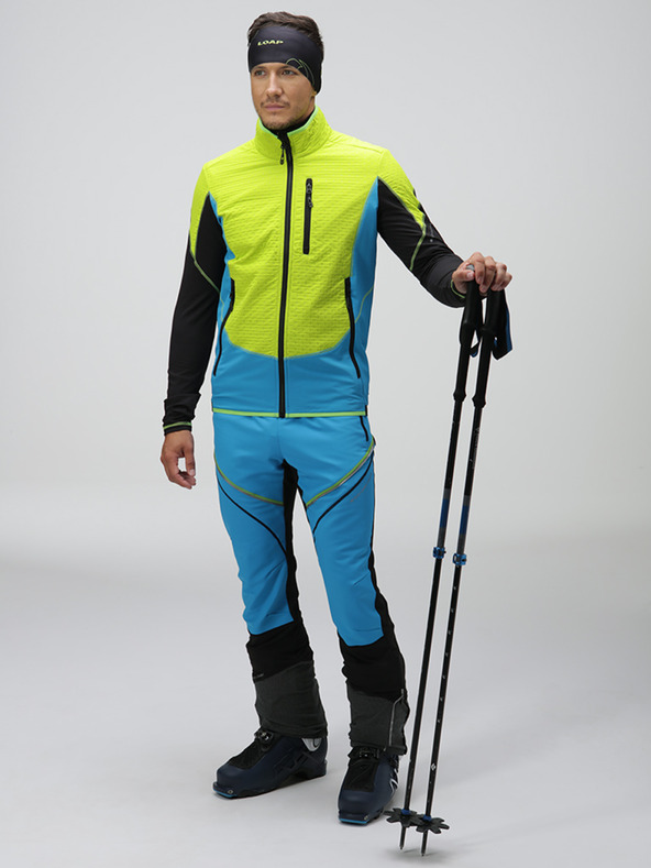 Loap Grüne und blaue Herrenjacke LOAP UXNAR