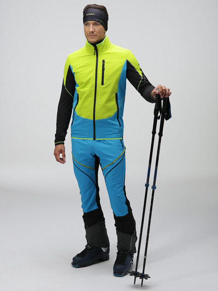 Loap Grüne und blaue Herrenjacke LOAP UXNAR