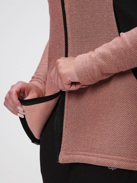 Loap Apricotfarbenes Damen-Sweatshirt LOAP Galipa