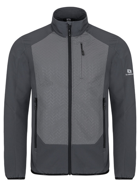 Loap Dunkelgraue Herren-Outdoorjacke LOAP Urval