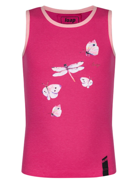 Loap Dunkelrosa Tanktop für Mädchen LOAP BESLANA