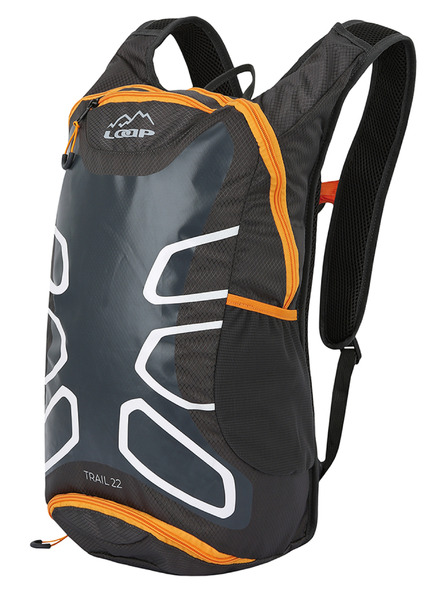 Loap Dunkelgrauer Fahrradrucksack LOAP TRAIL (22 l)