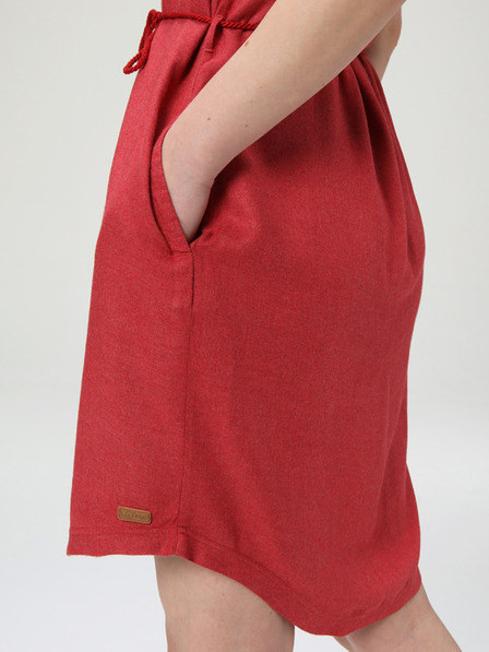 Loap Rotes Sommerkleid für Frauen LOAP NECLA