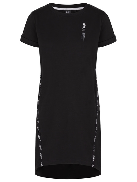 Loap Schwarzes Damen-Kleid LOAP Ewelina