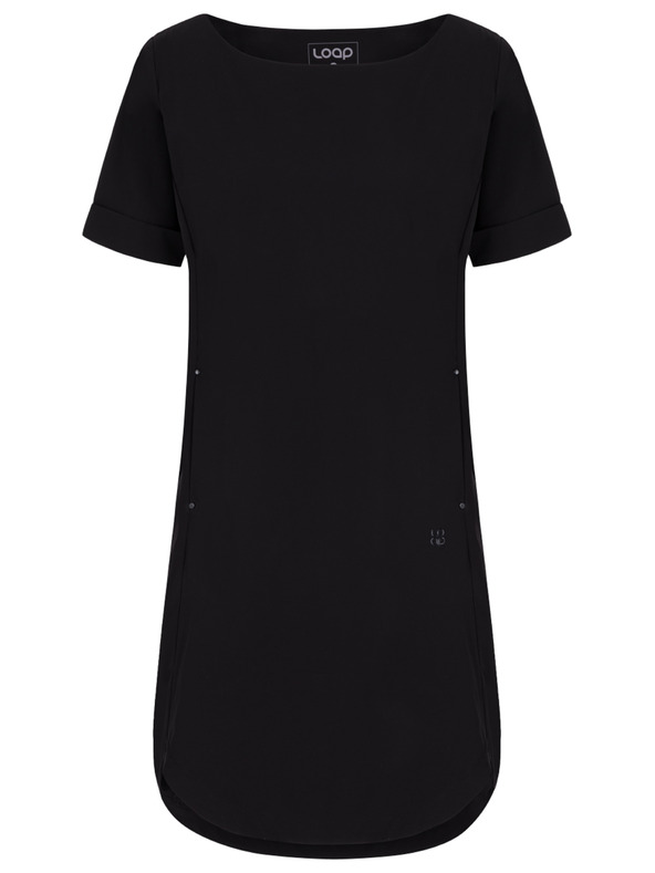 Loap Schwarzes Damen-Kleid LOAP Ubakala