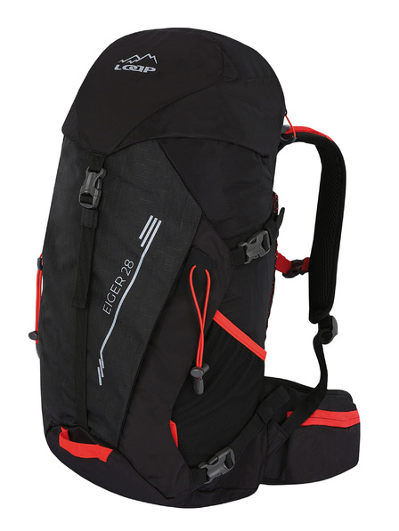 Loap Schwarzer Herren-Wanderrucksack LOAP EIGER 28