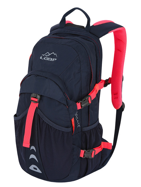 Loap Rosa und blauer Fahrradrucksack LOAP TOPGATE