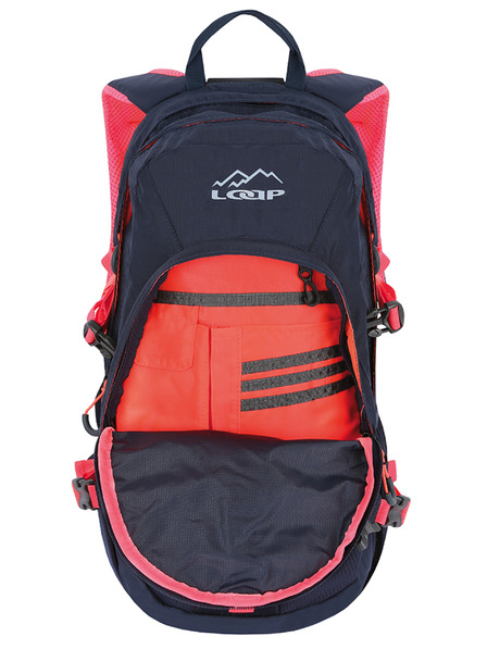 Loap Rosa und blauer Fahrradrucksack LOAP TOPGATE