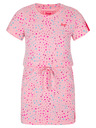 Loap Rosa gemustertes Mädchenkleid LOAP BESNA