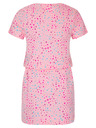 Loap Rosa gemustertes Mädchenkleid LOAP BESNA