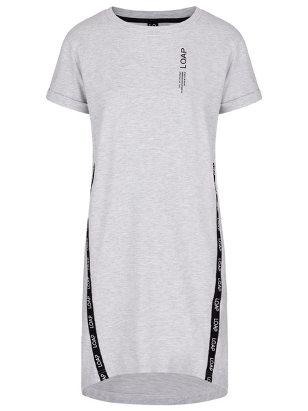 Loap Graues Damenkleid LOAP Ewelina