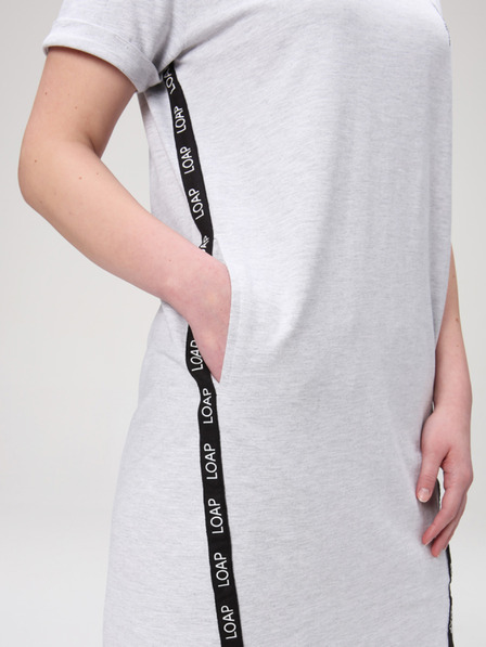 Loap Graues Damenkleid LOAP Ewelina