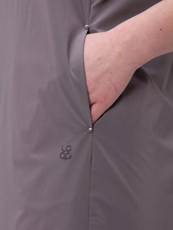 Loap LOAP Ubakala graues Damenkleid