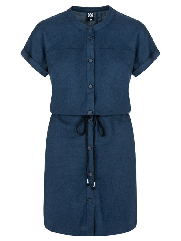Loap Dunkelblaues Damenkleid LOAP Nella