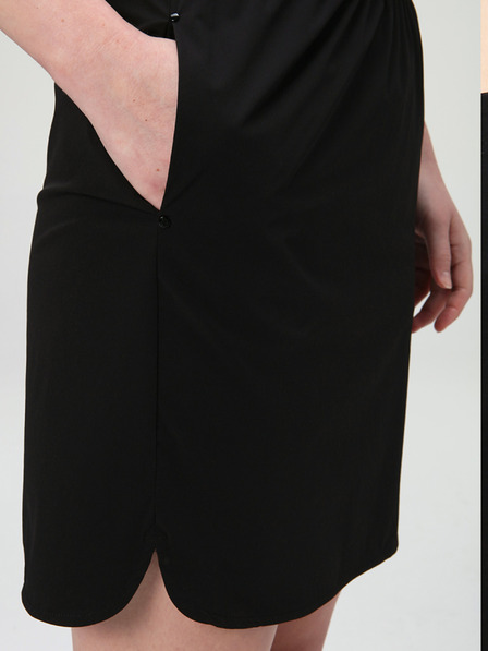 Loap Schwarzes Damenkleid LOAP Ubulina