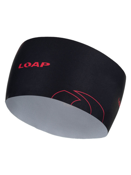 Loap Rot-schwarzes Sport-Stirnband für Herren LOAP Zal
