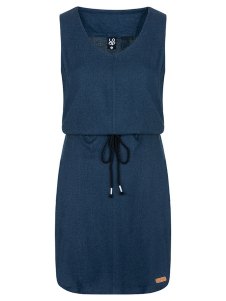 Loap Dunkelblaues Damenkleid LOAP Necla