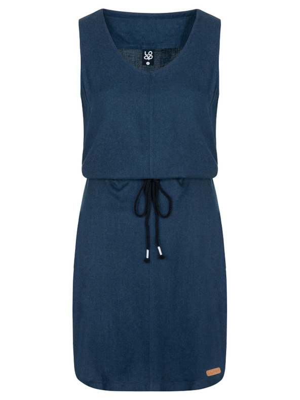 Loap Dunkelblaues Damenkleid LOAP Necla
