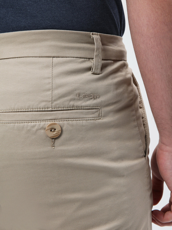 Loap Beigefarbene Herren-Shorts LOAP VAMOS