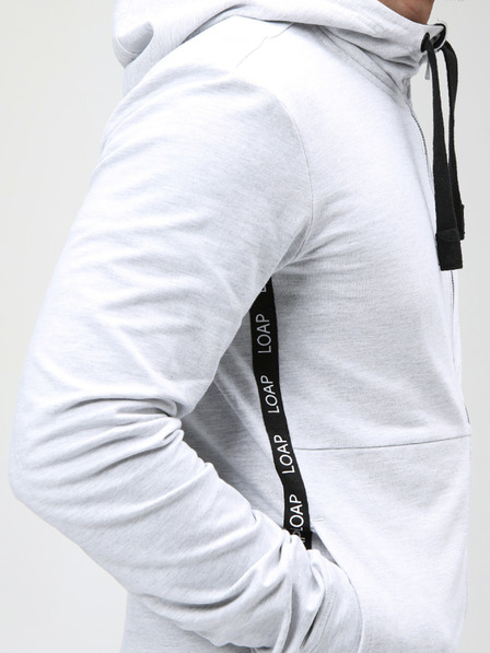 Loap Graue Herren-Sweatjacke LOAP EWOLUCION