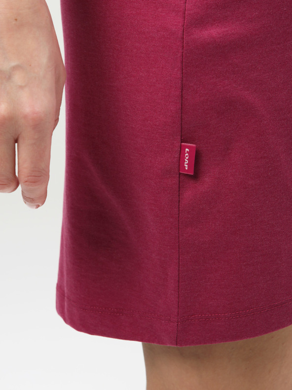 Loap Damen LOAP AUBRIETA Kleid Rosa