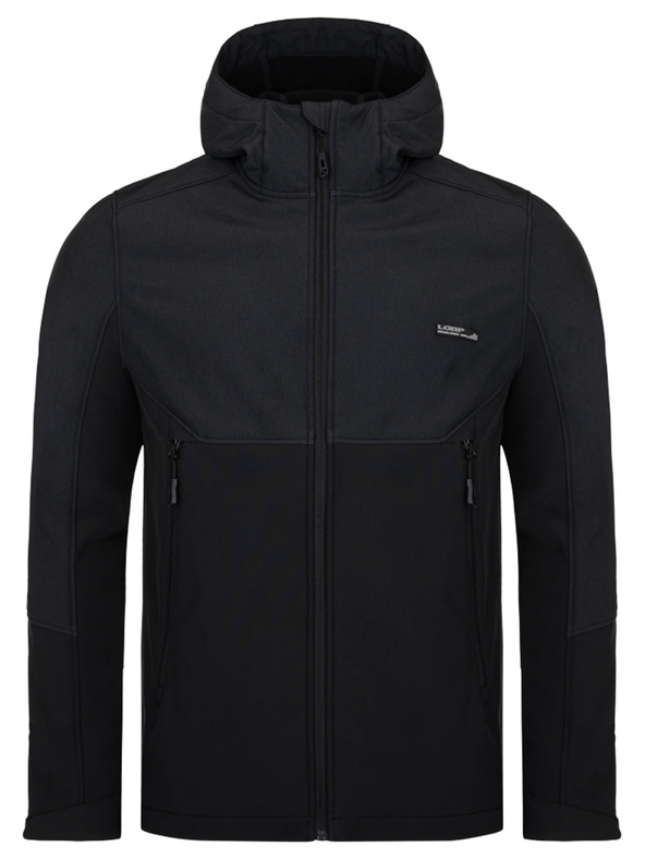 Loap Schwarze Herren-Softshell-Jacke LOAP LUPP