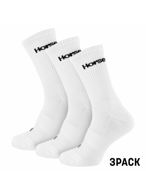 Horsefeathers Delete Premium Wmns 3er-Pack Socken - weiß Größe 8 - 10 HORSEFEATHERS