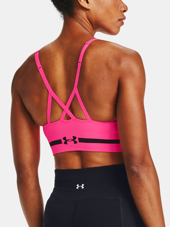 Under Armour Damen-Sport-BH Under Armour Seamless Low Long Htr Bra