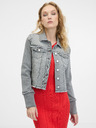 Orsay Graue Damen-Jeansjacke ORSAY