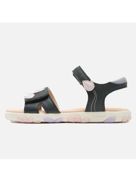 Geox Dunkelblau Mädchen Sandalen und Hausschuhe Geox Haiti G. A