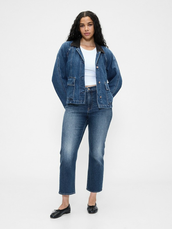 GAP ’90s Straight Crop Jeans GAP