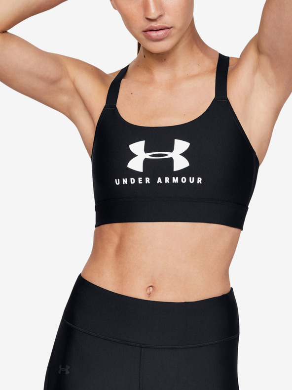 Under Armour Damen-Sport-BH Under Armour Mid Sportstyle Graphic Bra