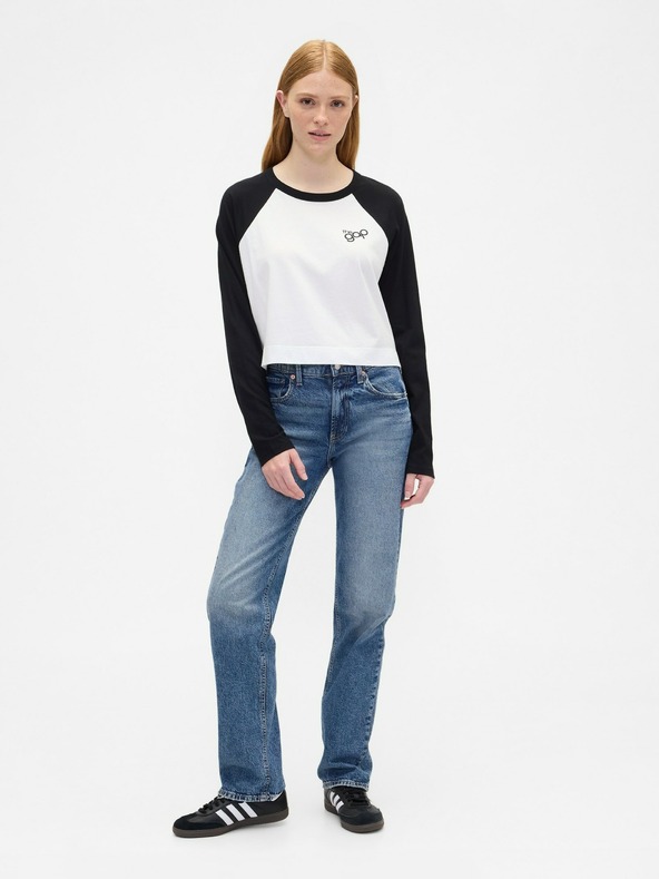GAP Crop-T-Shirt Logo GAP