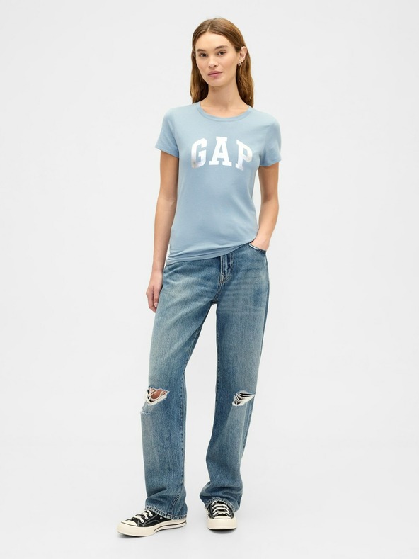 GAP T-Shirt mit Waffelmuster GAP