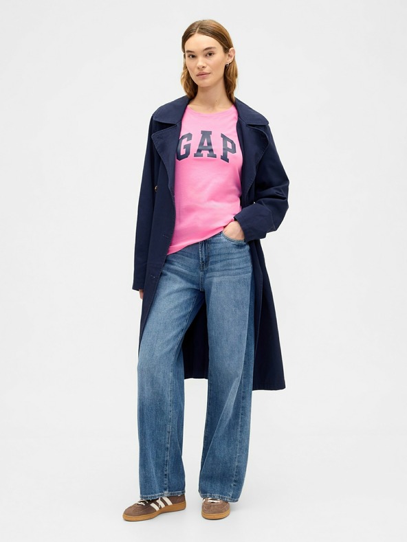 GAP T-Shirt mit Waffelmuster GAP