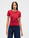 GAP Ripp-Crop-T-Shirt Logo GAP