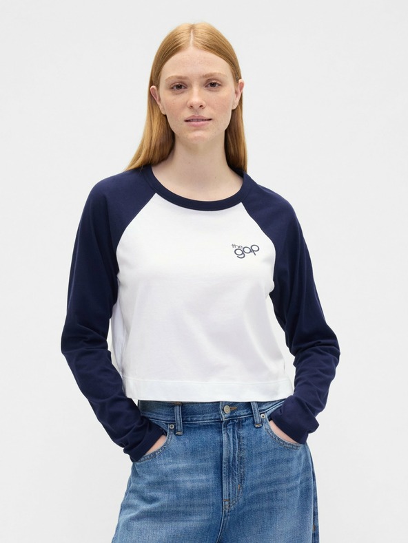GAP Crop-T-Shirt Logo GAP