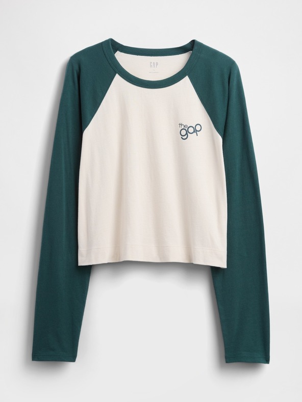 GAP Crop-T-Shirt Logo GAP